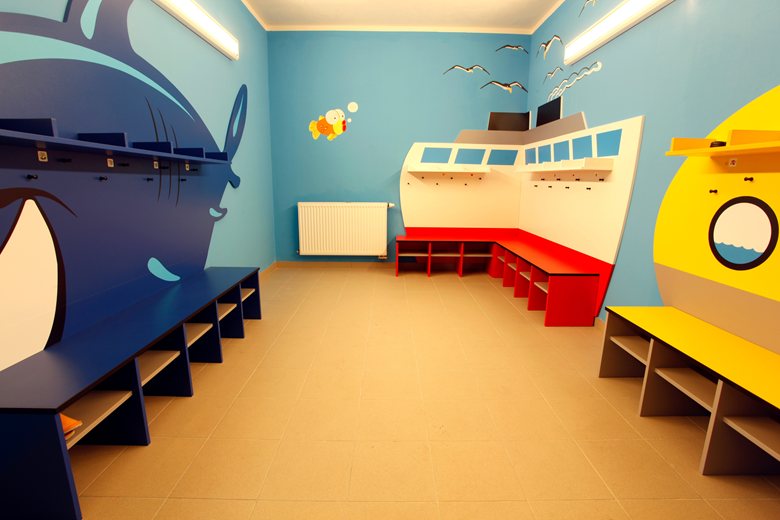 Interior of nursery school in Brno
