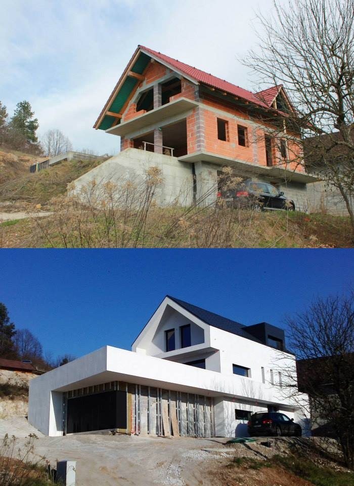 Renovation of unfinished residential building