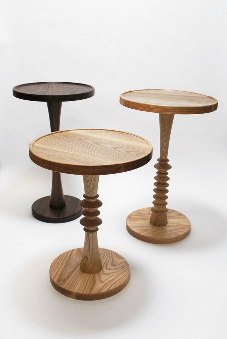 Hidden Pedestal Occasional Tables