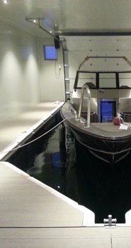 Floating boathouses and complete marina solutions