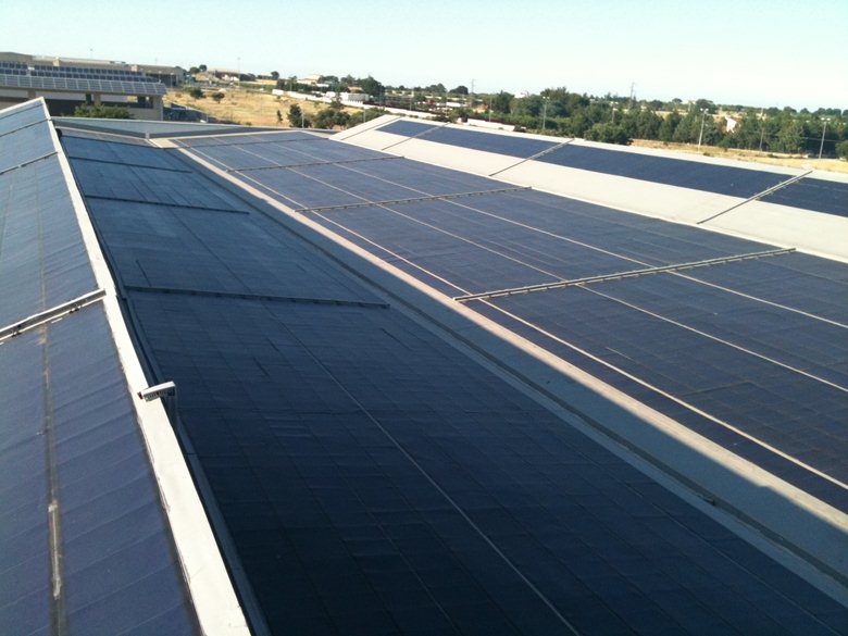 Impianto fotovoltaico 98 kWp in film sottile