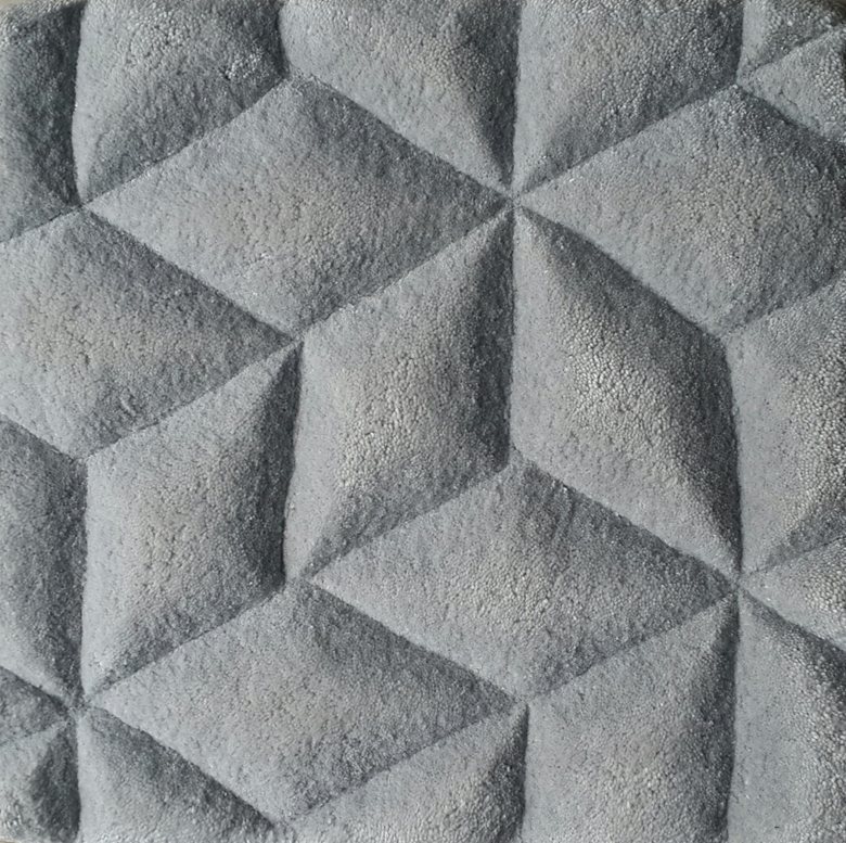 Handmade Rugs with diamond cut carving GLOBAL FLOOR FURNISHERS