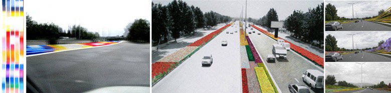 Riconfigurazione paesaggistica dell'autostrada M5