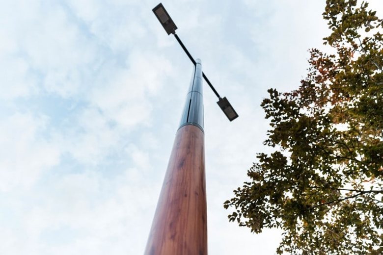Smart City-ready solar-powered street lights
