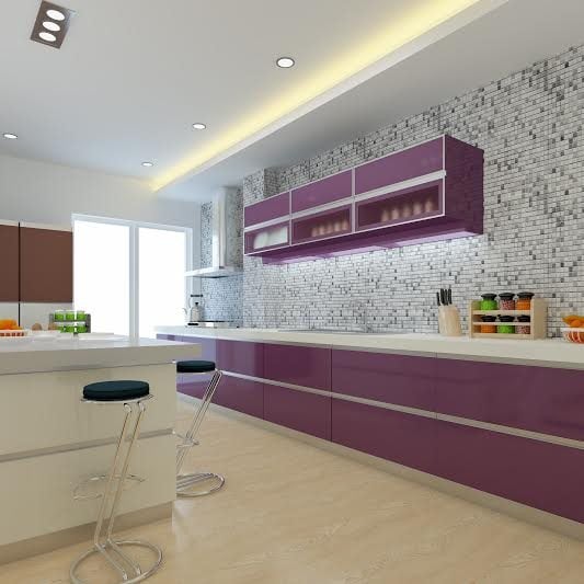 PhotoRealistic Rendering of Kitchen