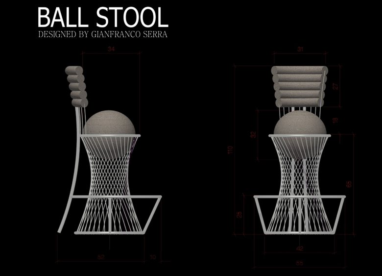 Ball stool