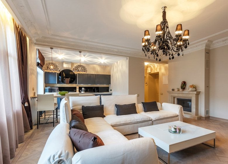 Contemporary apartment in Riga