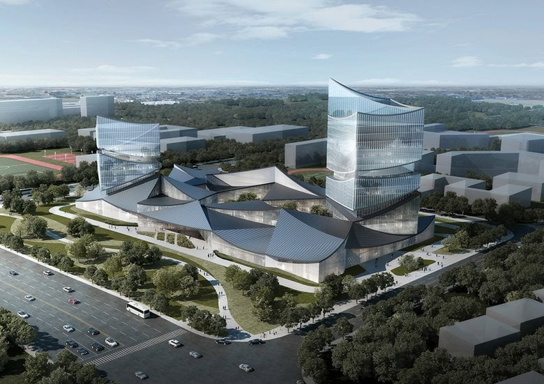 Rolling Hillscape_Quzhou Smart Town complex design