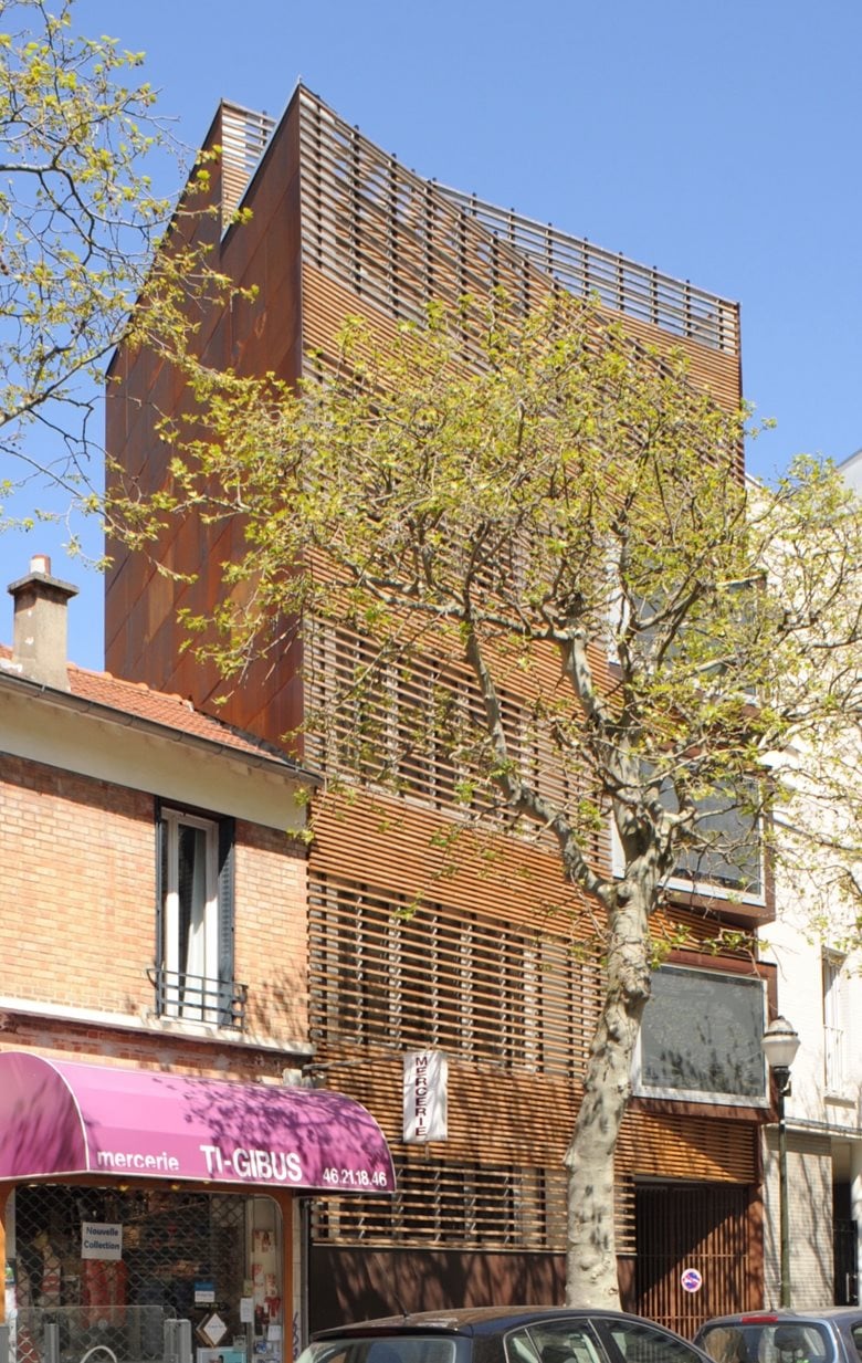 Apartment building, 5bis  rue Molière, Boulogne-Billancourt 