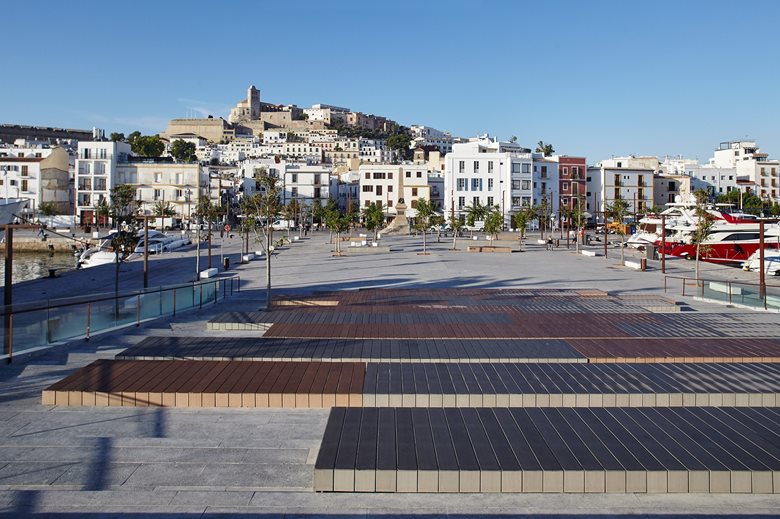 Services Building in the Port of Ibiza