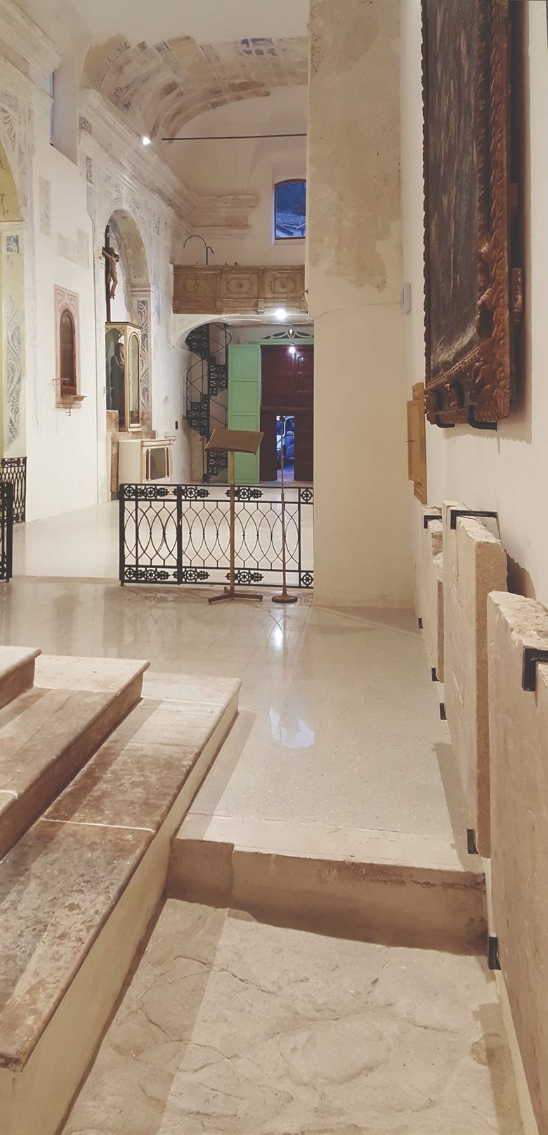 Restauro e riqualificazione spaziale della chiesa di San Biagio a Cammarata (Agrigento)