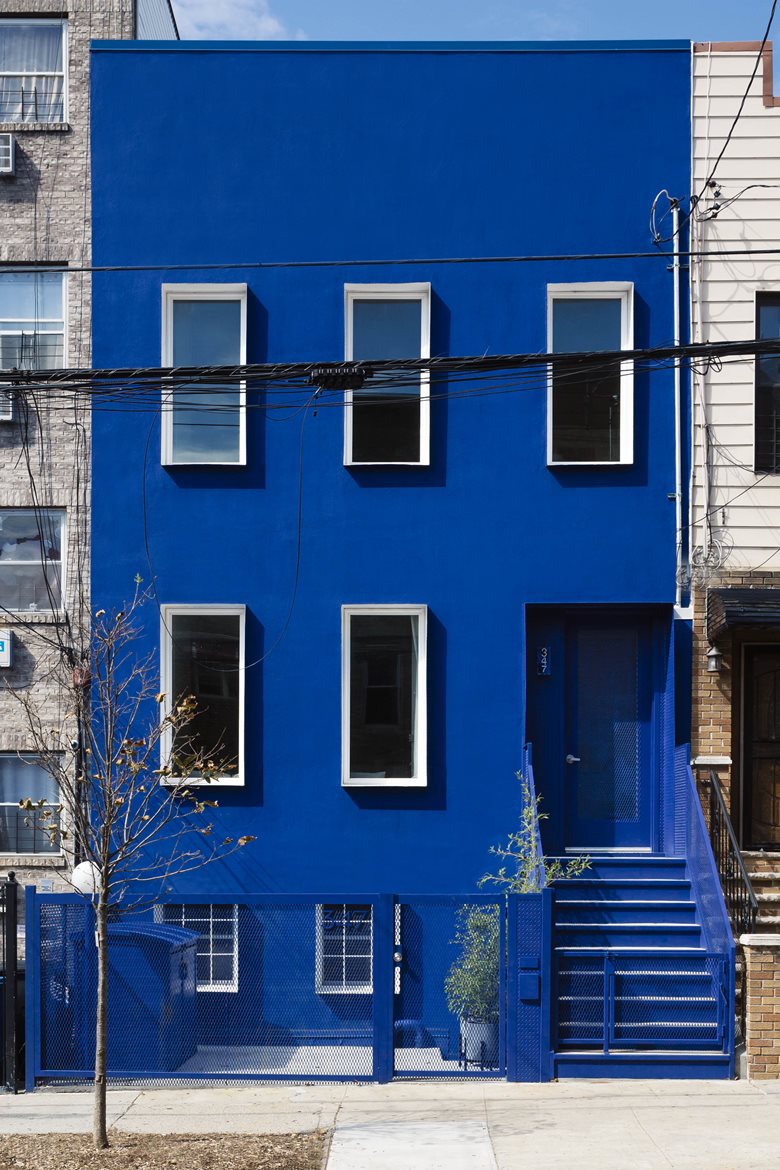 The Blue Building