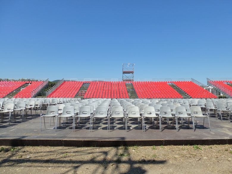 Progettazione di una Arena estiva al Castello di Santa Severa - Santa Severa (RM)