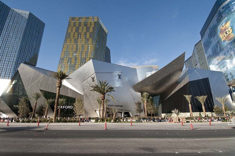 Louis Vuitton. The Shops at Crystals. Aria Las Vegas NV.