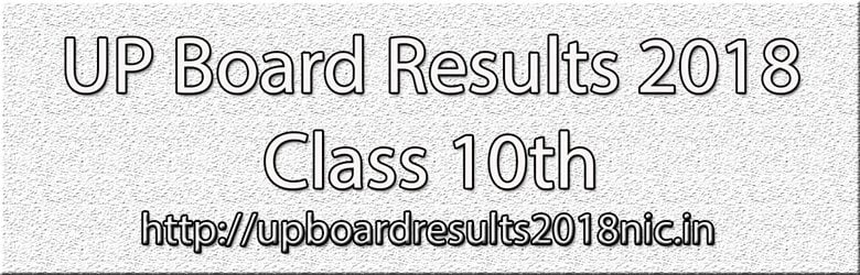 Up Board Result 2018 Class 10