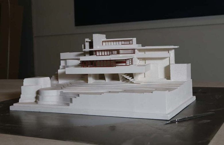 Fallingwater architectural model