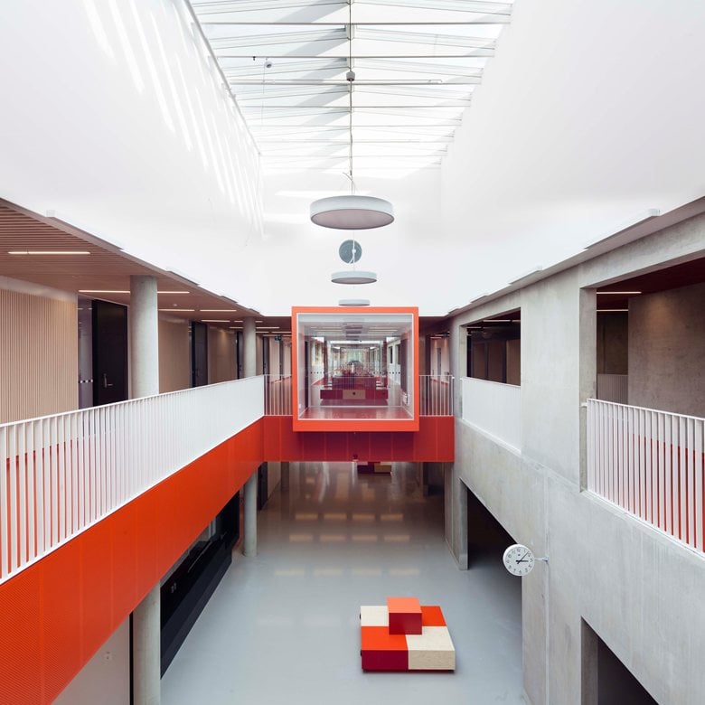 Fredrika Bremers gymnasium, extention for technical college department