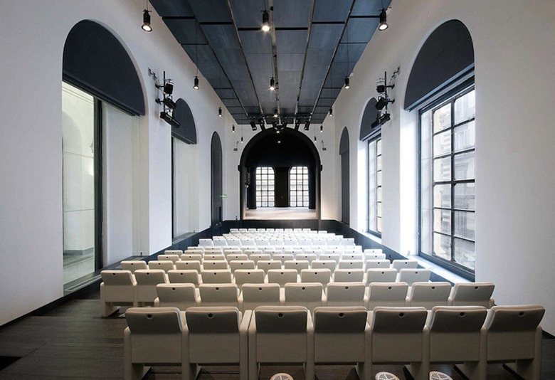 Theater of the Academy of Fine Arts, Naples, Italy