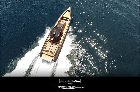 Technohull Omega 41 - by Alexander Liasko Design   l  The Unique high performance Offshore Powerboat