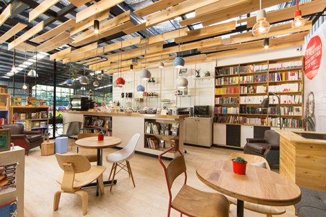 9 Bookstore Cafe Plasma Nodo