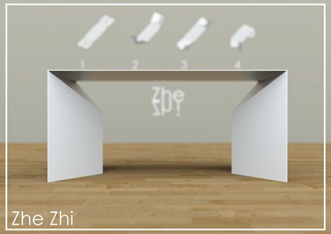 Zhe Zhi - Tavolo in Cristalplant®