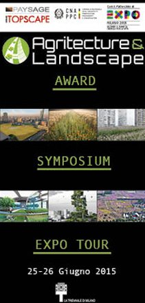  Agritecture & Landscape - Simposio Internazionale e AWARD 