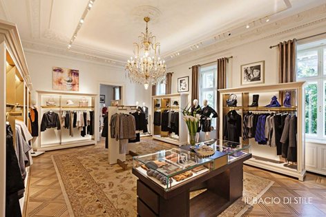 il Bacio di Stile luxury department store, Budapest – Hungary