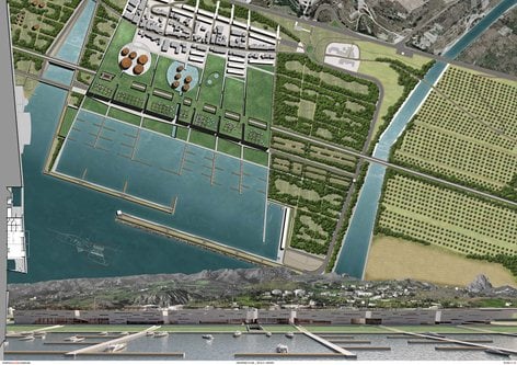 Realizzazione di un Porto Turistico, con servizi turistico ricettivi nell'area portuale dell'ex area industriale di Saline Joniche - Reggio Calabria