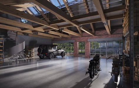 Oldtimer Garage  Peter Stasek Architects - Corporate Architecture