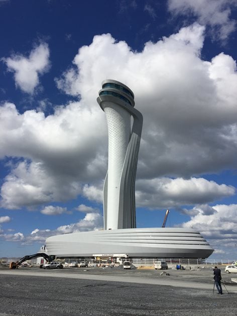 New regional Air Traffic Control (ATC) aTower at the Istanbul New Airport