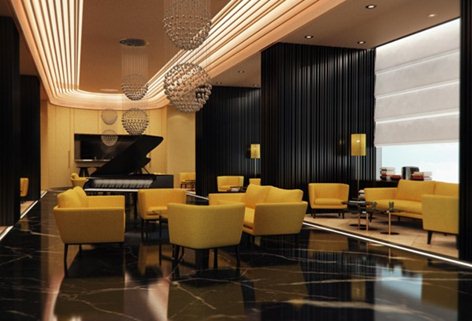 Mezzanine Floor Interior Design African Union Grand Hotel