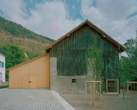 Umnutzung der denkmalgeschützten Hofstätte Hintergass 35/37 Vaduz