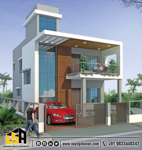 Modern Big Bungalow House Design