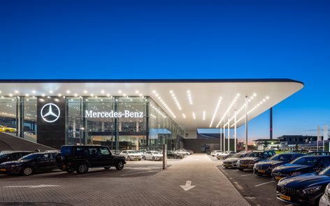 Flagshipstore Mercedes Benz The Hague Ibelings Van Tilburg Architecten
