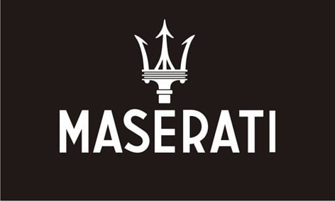 Marchio e immagine coordinata internazionale Maserati.