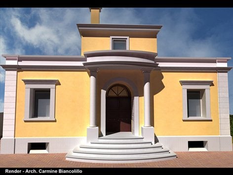 Modellazione Solida 3D e Rendering per ristrutturazione di villa unifamiliare