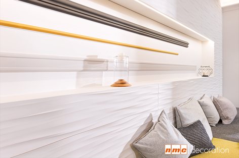 Living room - ARSTYL® Wall Panels WAVE