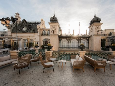 Restaurant terraza del casino madrid