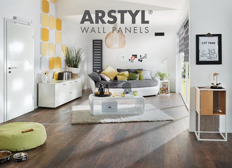Living room - ARSTYL® Wall Panels DOMINO