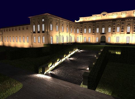 Illuminazione Villa Arconati