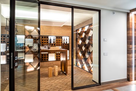 Wine Room residenza privata in Brianza 