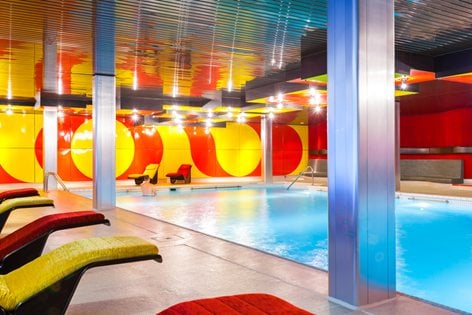 Verner Panton Swimming Pool Hotel Radisson Blu Biondo