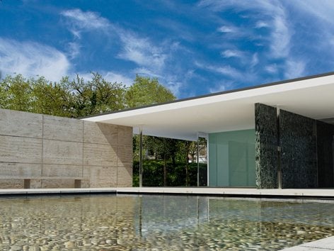 Barcelona Pavilion -  Ludwig Mies van der Rohe - MODELLO E RENDER