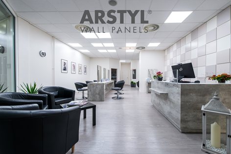 Hairdresser salon - ARSTYL® Wall Panels DOMINO