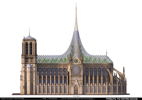 Palingenesis - Tribute to Notre-Dame | Vincent Callebaut Architectures