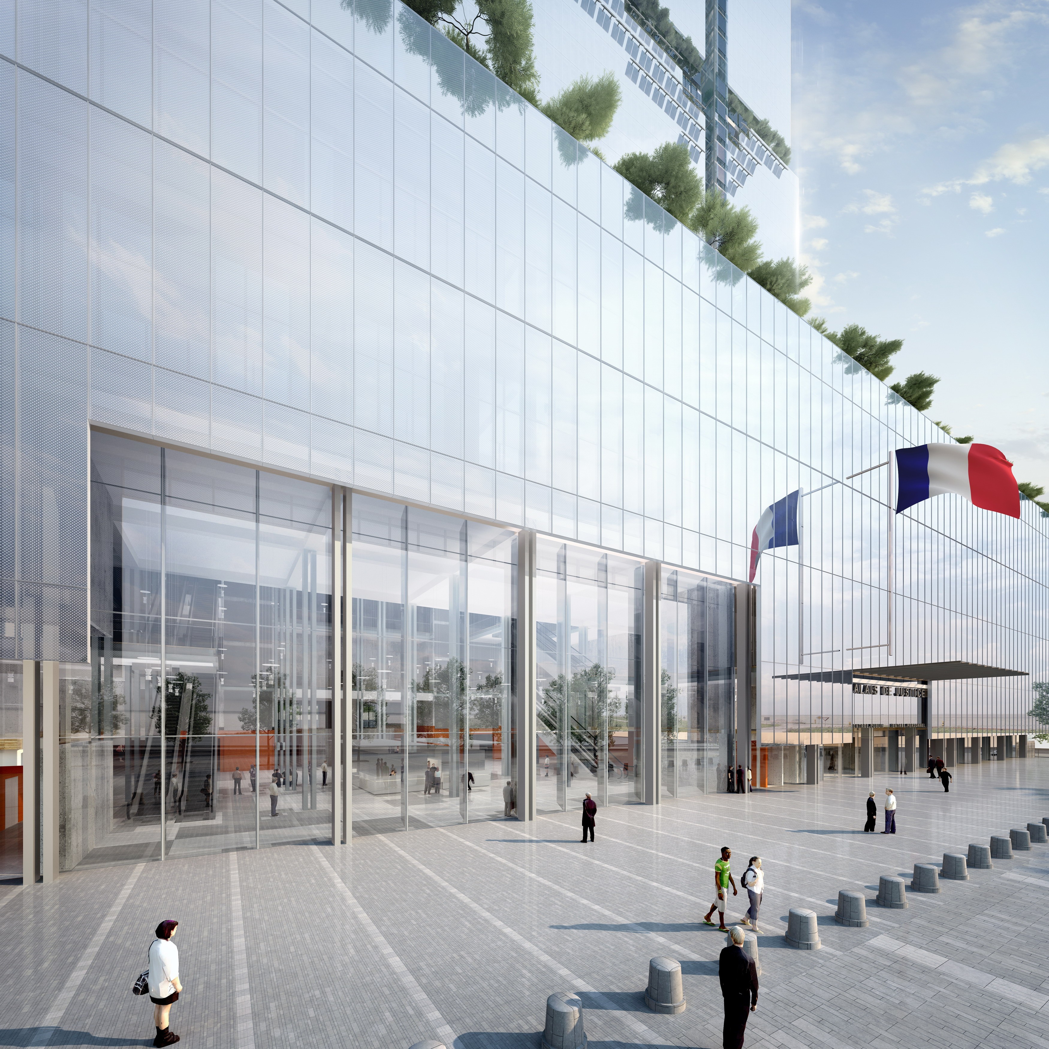Le Futur Palais De Justice De Paris Rpbw Renzo Piano Building Workshop