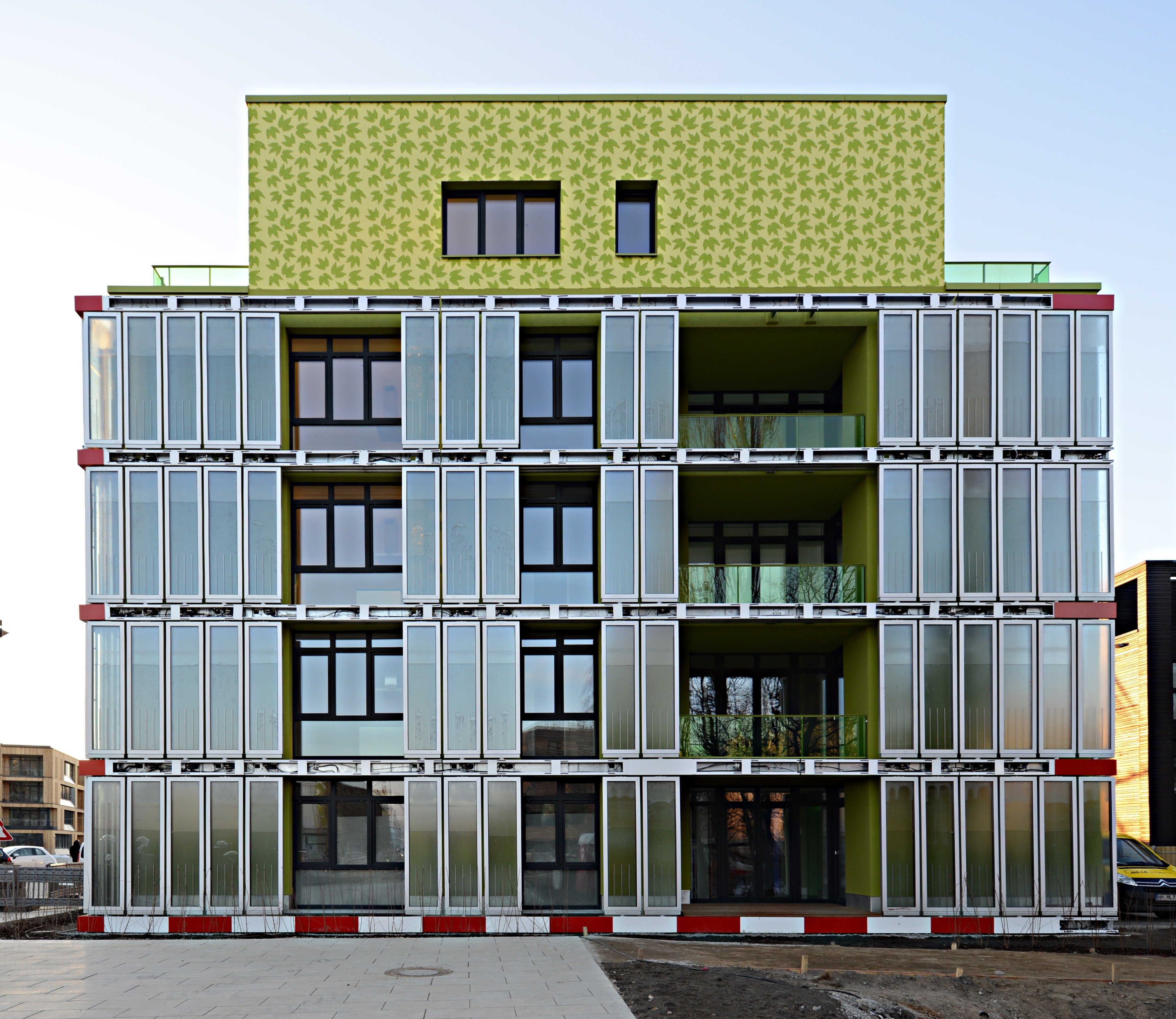 Bi q. "Дом из водорослей", Гамбург, Германия. "Дом из водорослей", Гамбург, Германия 2023. Дом из водорослей в Гамбурге. Здания biq House.
