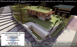 Réhabilitation & Extension avec Surélévation d'une maison existante  en Corse