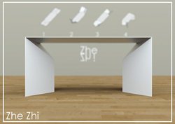 Zhe Zhi - Tavolo in Cristalplant®