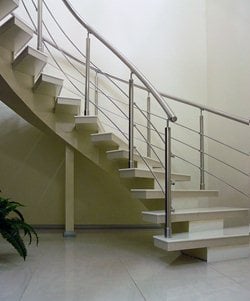 interior stair Holiday inn, Chelyabinsk